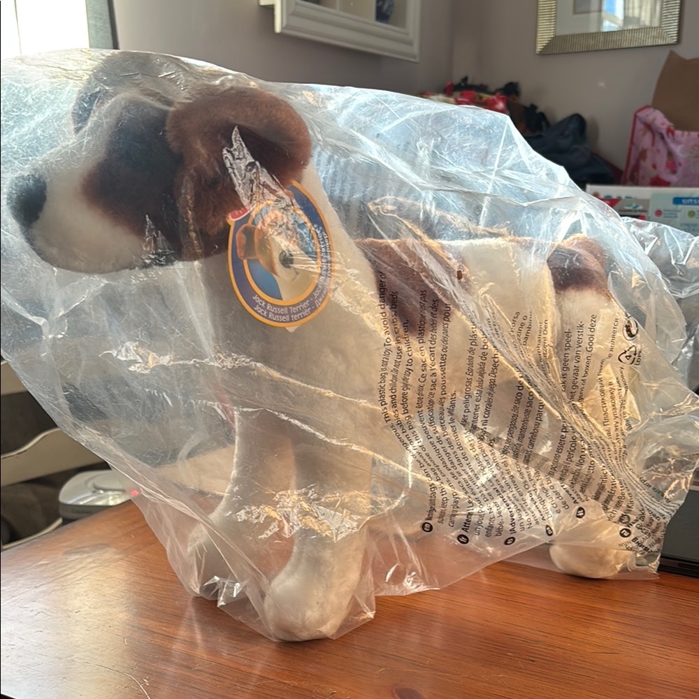 Melissa & Doug Jack Russell Terrier Plush NWT